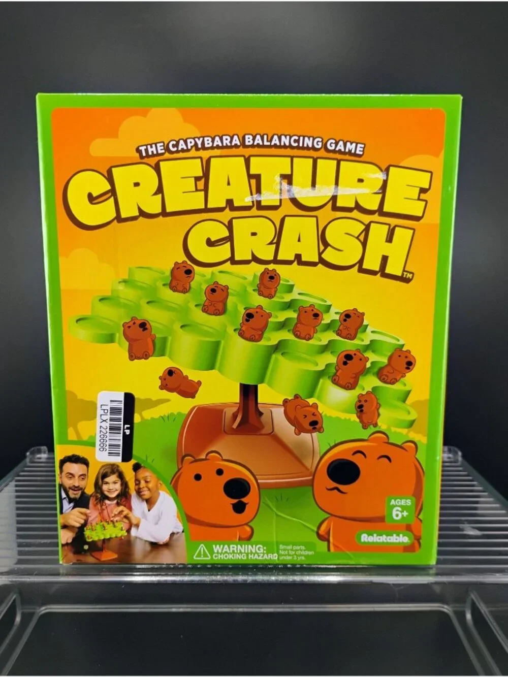 Creature Crash Capybara Balancing Game For Ages 6+ Fun Strategy